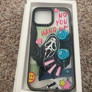 Casetify Black and Multicolor Phone Case